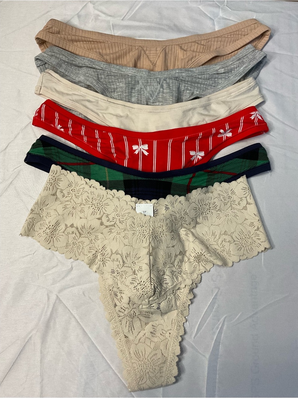 aerie Women’s Assorted Multi-Color Bikini & Thong Panty Set